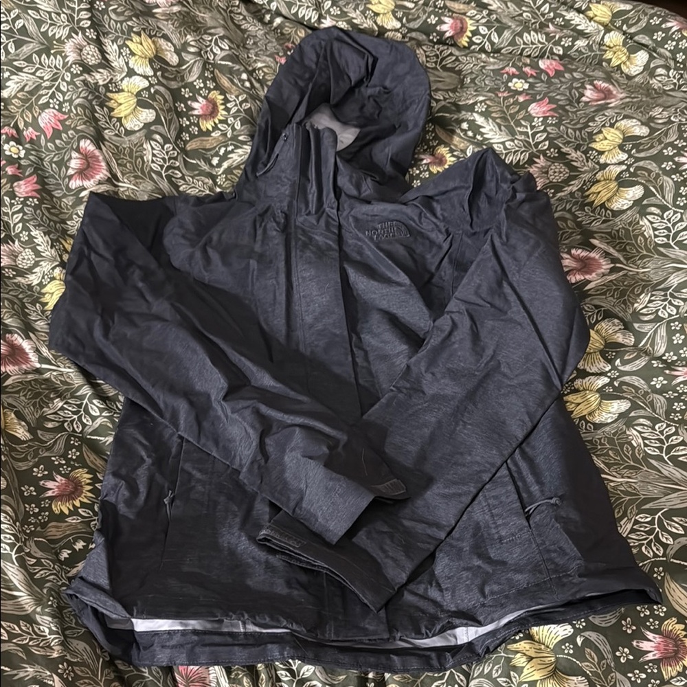 The North Face Women's Rain Jacket - Dark Gray